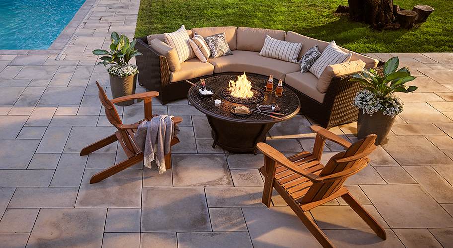 Cool nights, fun times. The party doesn’t end when the sun goes down. Stay cozy with a fire pit as the centerpiece of your next outdoor gathering. Pull up a few comfy seats and start toasting marshmallows. Cool nights, fun times. The party doesn’t end when the sun goes down. Stay cozy with a fire pit as the centerpiece of your next outdoor gathering. Pull up a few comfy seats and start toasting marshmallows.