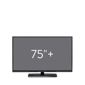 75 Inch TVs & Up