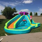 blow up water slide walmart