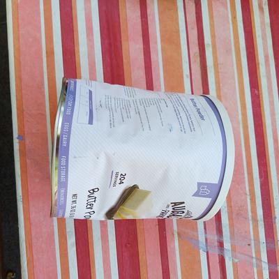 augason farms butter powder 2 lbs 4 oz no 10