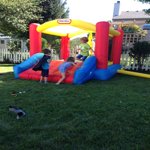 little tikes shady jump n slide bounce room