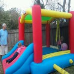 little tikes shady jump n slide bounce room
