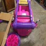 princess carriage power wheels walmart