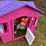 little tikes pink house