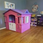 little tikes cottage playhouse pink