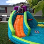 blow up water slide walmart