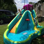 blow up water slide walmart