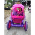 princess carriage power wheels walmart